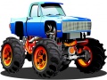 Spil Monster Truck Puzzle