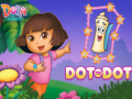 Spil Dora The explorer Dot to Dot