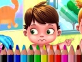 Spil Back To School: Baby Coloring Book