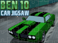 Spil Ben 10 Car Jigsaw 