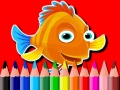 Spil Back To School: Fish Coloring Book