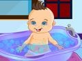 Spil Cute Baby Bathing