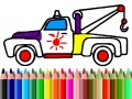Spil Back To School: Trucks Coloring