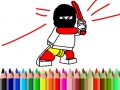 Spil Back To School: Hero Coloring Book