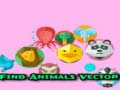 Spil Find Animals Vector
