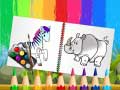 Spil Funny Animals Coloring Book
