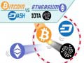 Spil Bitcoin vs Ethereum