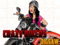 Spil Crazy Bikers Jigsaw