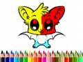 Spil Cute Bat Coloring Book