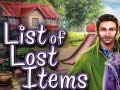 Spil List of Lost Items