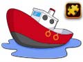 Spil Cartoon Ship Puzzle