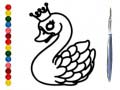 Spil Back To School: Swan Coloring Book