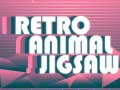 Spil Retro Animal Jigsaw