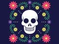 Spil Colorful Skull Jigsaw