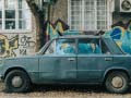 Spil Old Car In Sofia