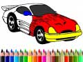 Spil Back To School: Muscle Car Coloring