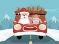 Spil Santa Giving Presents Jigsaw