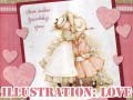 Spil Illustration Love
