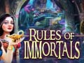 Spil Rules of Immortals