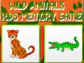 Spil Wild Animals Kids Memory game