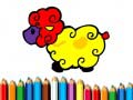 Spil Baby Sheep Coloring