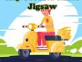 Spil City Scooter Rides Jigsaw