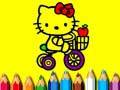 Spil Back To School: Sweet Kitty Coloring