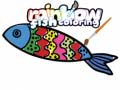 Spil Rainbow Fish Coloring
