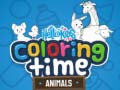 Spil HelloKids Coloring Time Animals