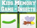 Spil Kids Memory game - Insects