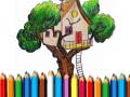 Spil Tree House Coloring Book
