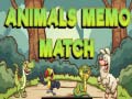 Spil Animals Memo Match