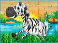 Spil Happy Animals Jigsaw