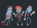 Spil Zombies and Skeletons Coloring