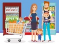 Spil Happy Shopping Jigsaw