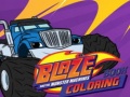 Spil Baze and the monster machines Coloring Book