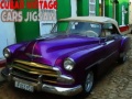 Spil Cuban Vintage Cars Jigsaw
