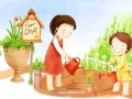 Spil Cartoon Childrens Day Puzzle