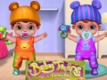Spil Baby Twins Caring Day