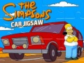 Spil The Simpsons Car Jigsaw