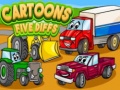 Spil Cartoons Five Diffs