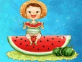 Spil Watermelon and Drinks Puzzle