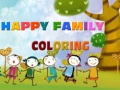 Spil Happy Family Coloring 