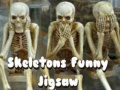 Spil Skeletons Funny Jigsaw