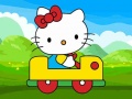 Spil Cute Kitty Car Jigsaw
