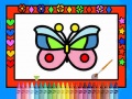 Spil Color and Decorate Butterflies