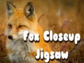 Spil Fox Closeup Jigsaw