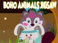Spil Boho Animals Jigsaw