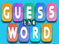 Spil Guess The Word