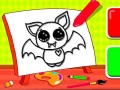 Spil Easy Kids Coloring Bat